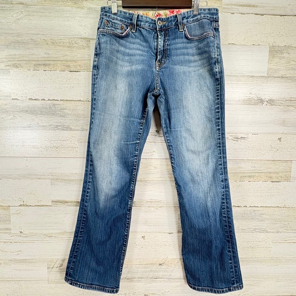 Lucky Brand Gene Montesano Jeans Vintage Women's Size 12/31 Classic Rider Denim - Picture 1 of 16